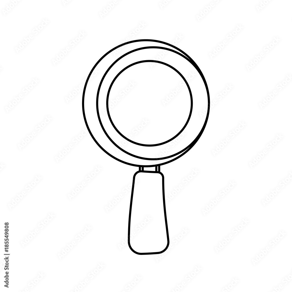 Magnifying glass symbol Magnifying glass symbol