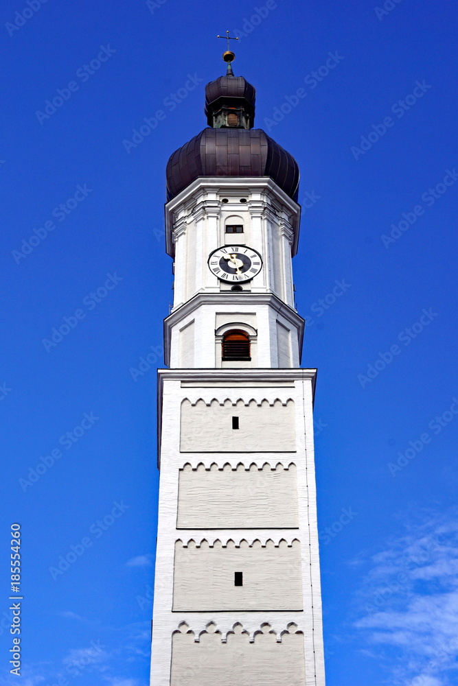 Stadtpfarrkirche St. Mariä Himmelfahrt in LANDSBERG / Bayern 