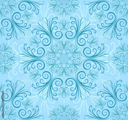 Background with snow.