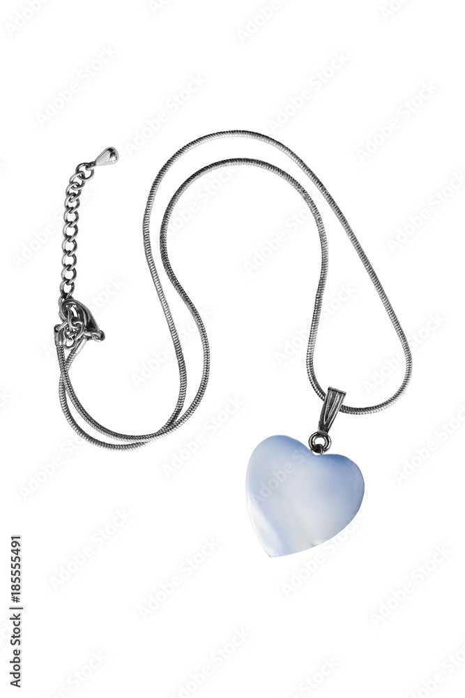 Heart medallion isolated Heart medallion isolated