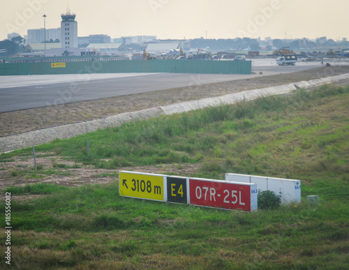 Tan Son Nhat Airport in Saigon, Vietnam photo