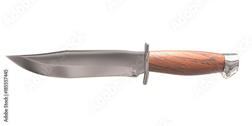 Canvas Print 3d rendering bowie knife