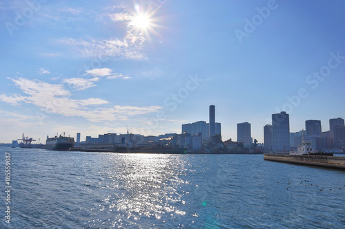 View of Tokyo Bay, Japan