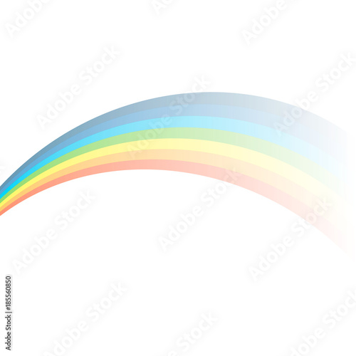Gradient rainbow effect