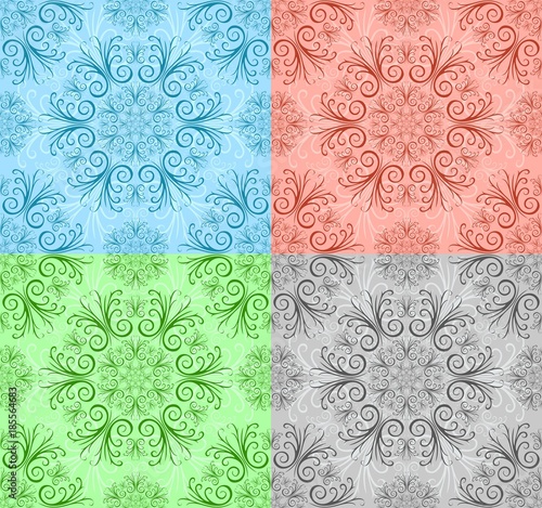 Background with snow.