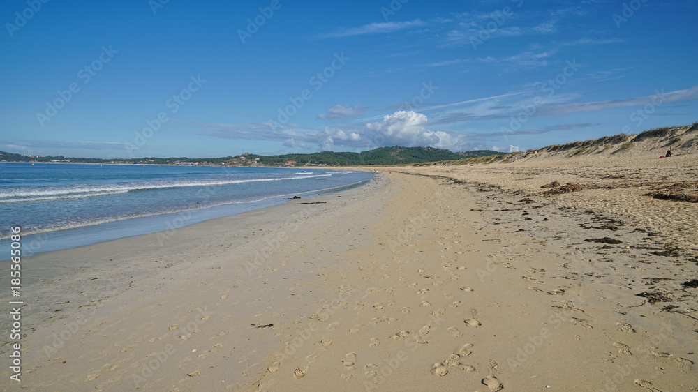 Strand bei O Grove, Galizien, Spanien, Europa