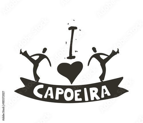 Capoeira only for brave poster