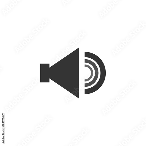 Sound On Icon Vector Template Design