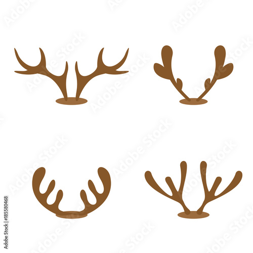Set of reindeer antlers