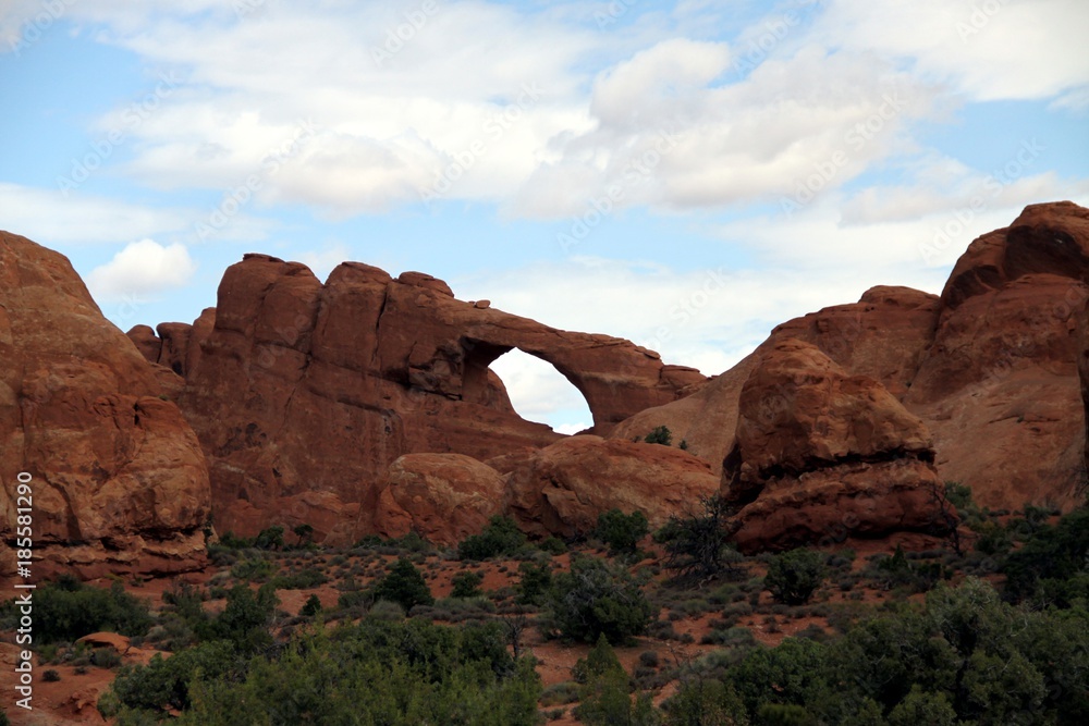 Beautiful Landscape of Arches NP - Utah - USA 