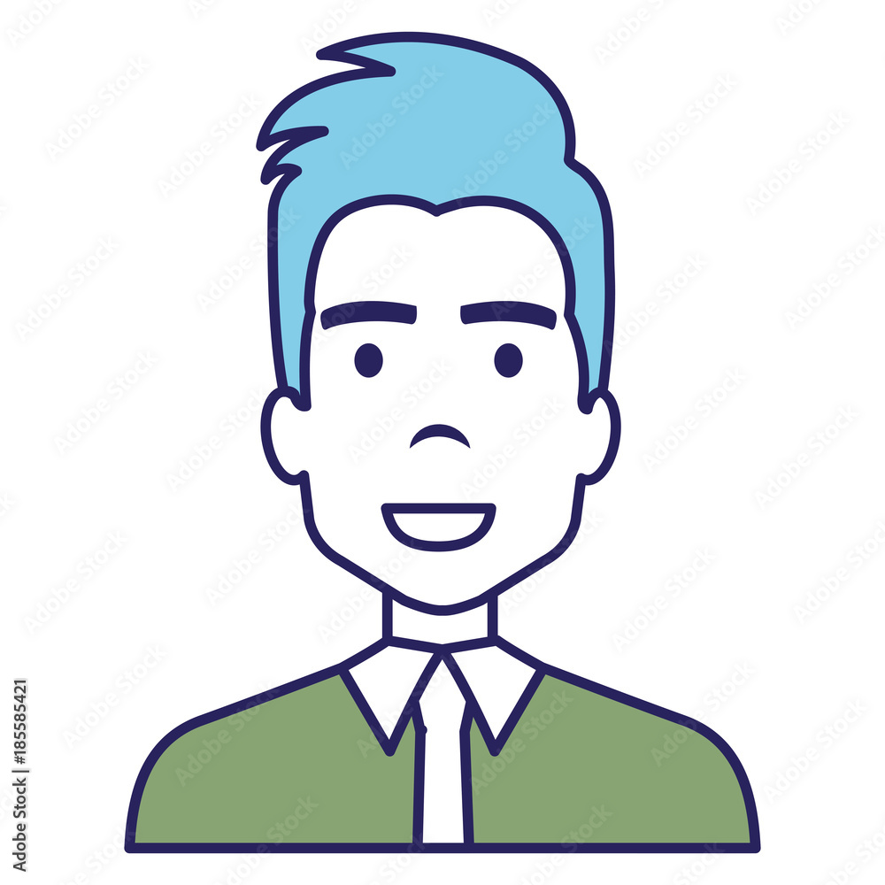 elegant businessman avatar character vector illustration design elegant businessman avatar character vector illustration design