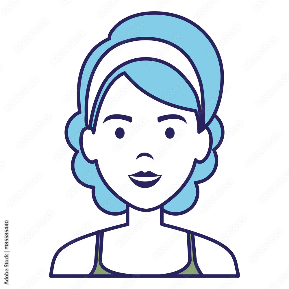 beautiful woman avatar character vector illustration design beautiful woman avatar character vector illustration design
