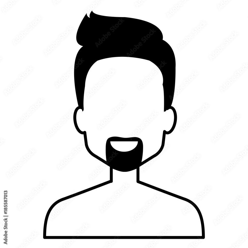 young man shirtless avatar character young man shirtless avatar character