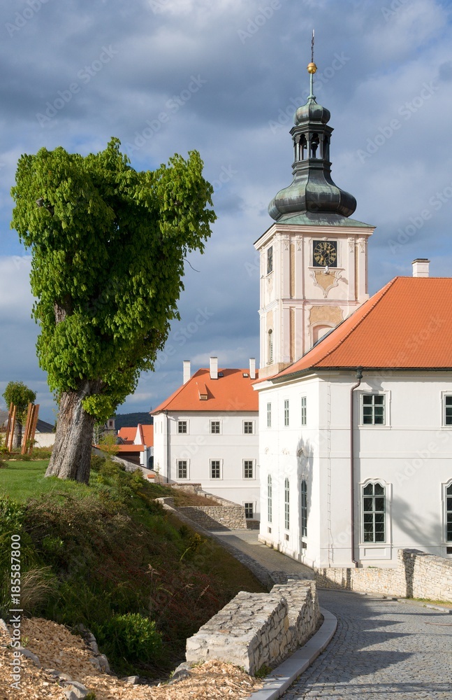 Former Jesuit college in the historic town Kutna Hora, Central Bohemia, Czech republic