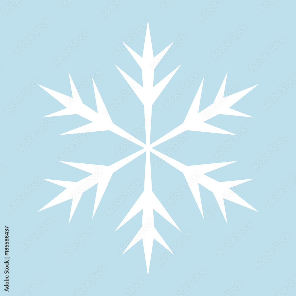 Snowflake winter Icon new year Snowflake winter Icon new year