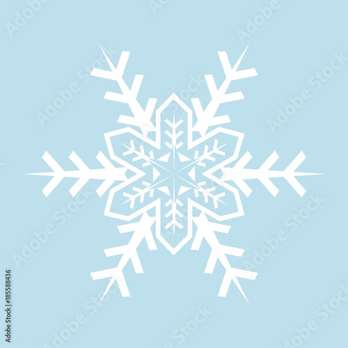 Snowflake winter Icon new year