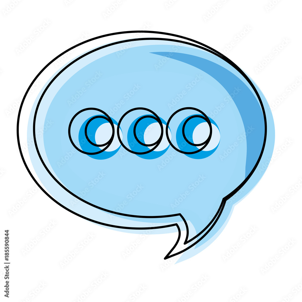 Chat bubble symbol Chat bubble symbol