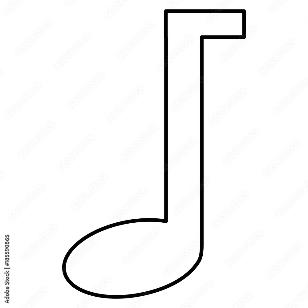 music note isolated icon vector illustration design music note isolated icon vector illustration design