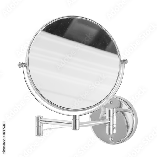Wall mirror isolated on white background