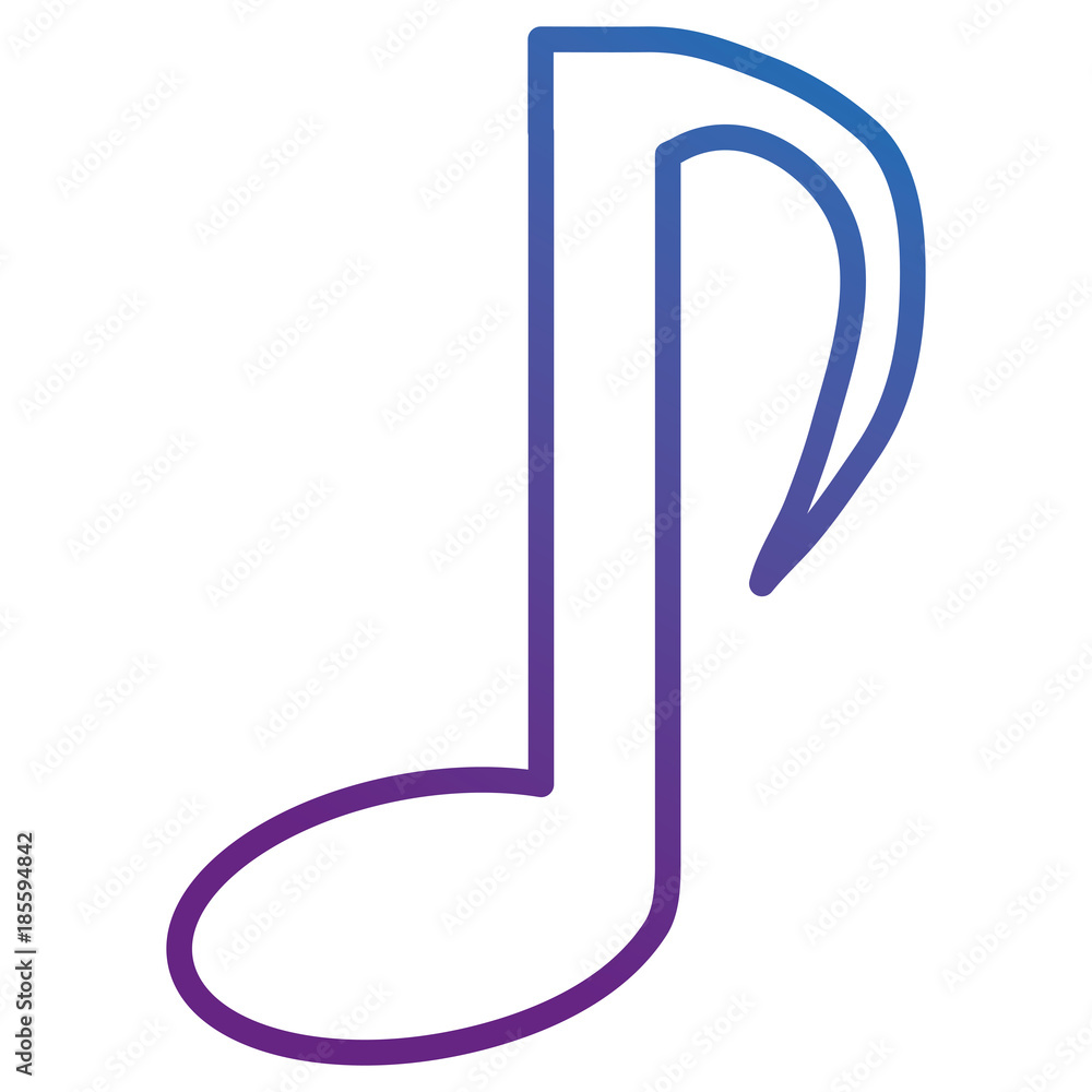 music note isolated icon vector illustration design music note isolated icon vector illustration design