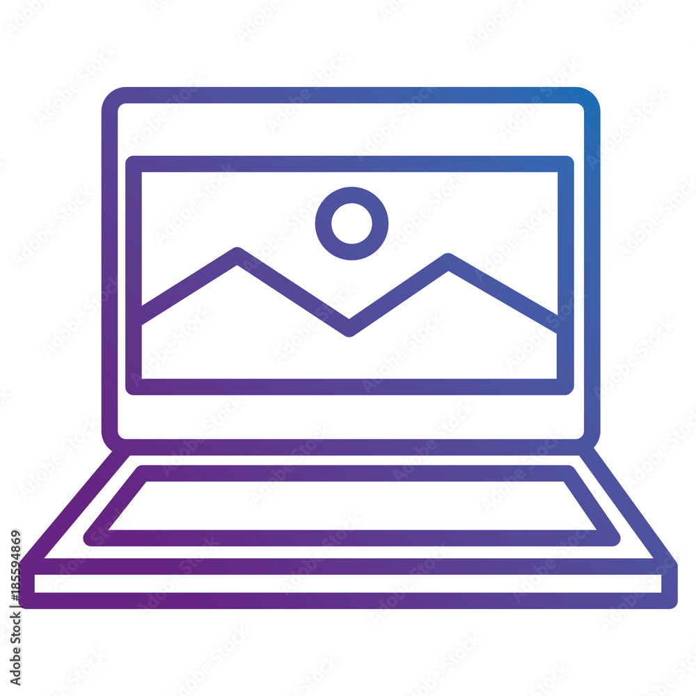 laptop computer isolated icon vector illustration design laptop computer isolated icon vector illustration design