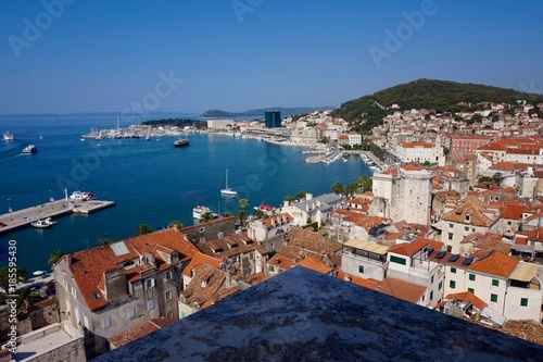 Panoramica de la ciudad de Split