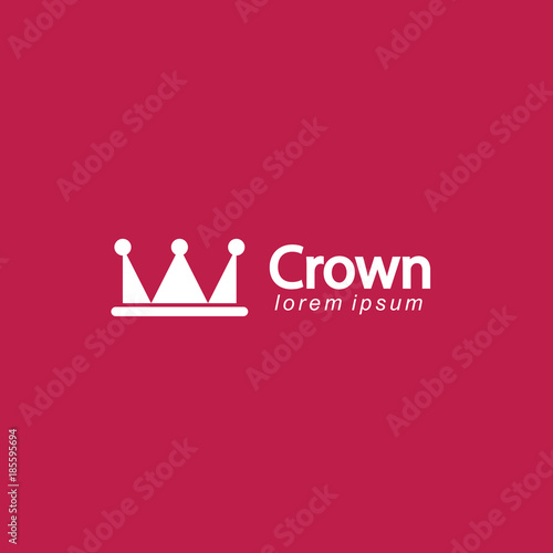 Crown Logo Vector Template Design