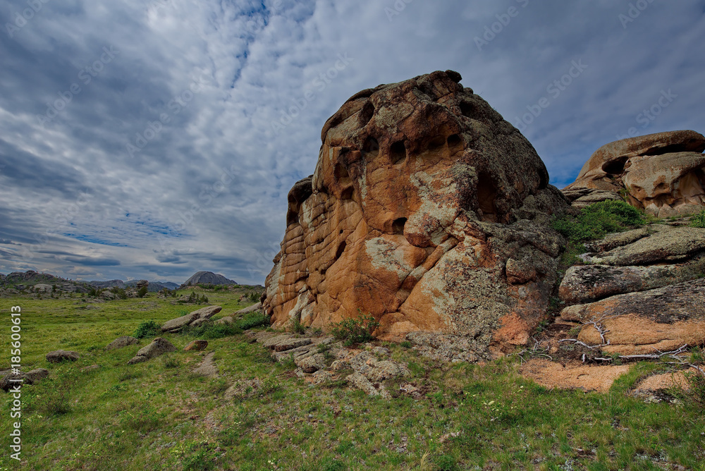 Fototapeta premium Eastern Kazakhstan, national natural Park Bayanaul