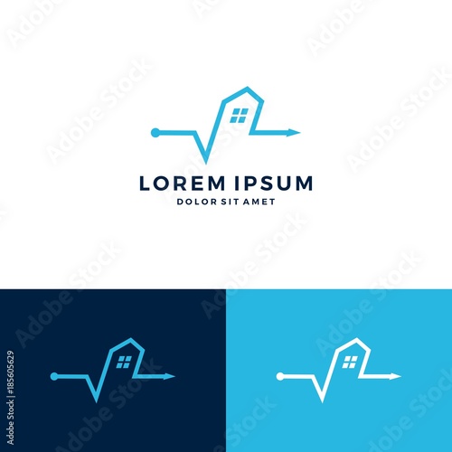 home fiber optic cable internet bandwidth fast logo vector download