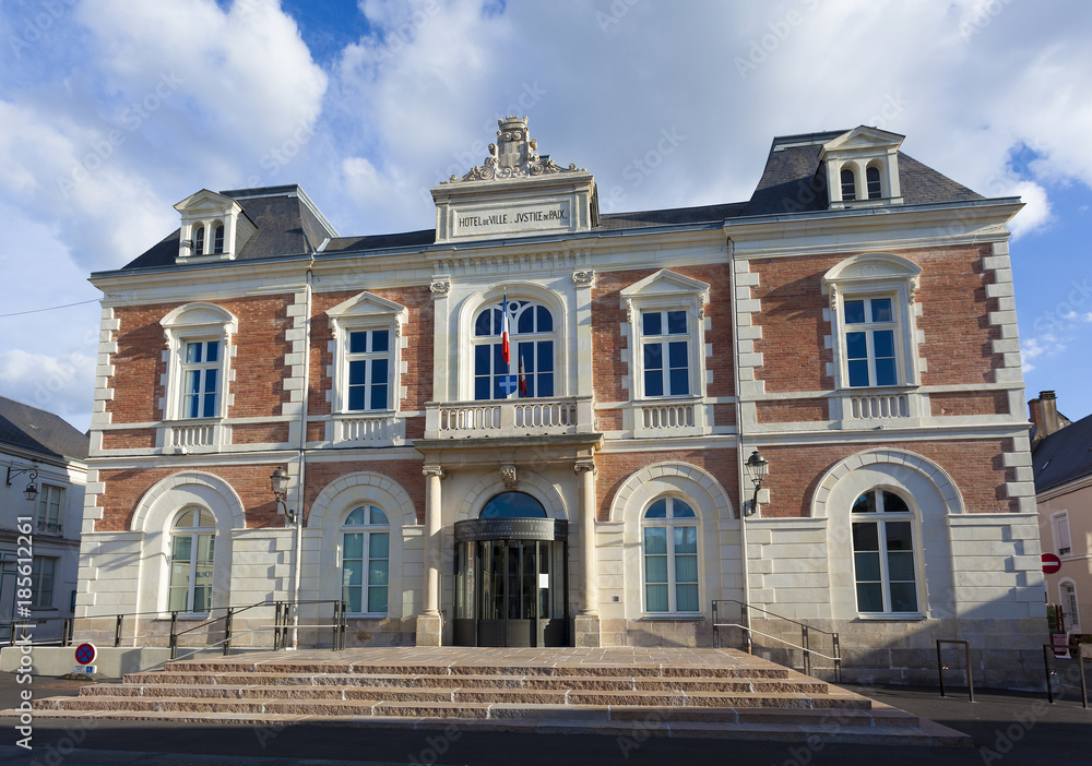 City council of Le Lude, Sarthe, Pays de la Loire, France