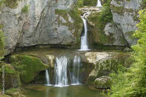Cascade of Billaude, Jura, Franche-Comte, France