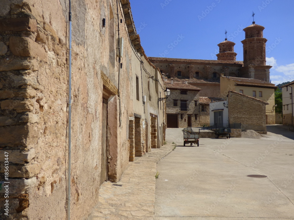 Villarluengo, localidad de Teruel (España) perteneciente a la comarca de Maestrazgo, Aragón Villarluengo, localidad de Teruel (España) perteneciente a la comarca de Maestrazgo, Aragón