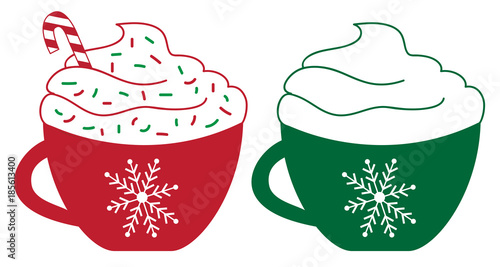 Merry Christmas Peppermint Coffees