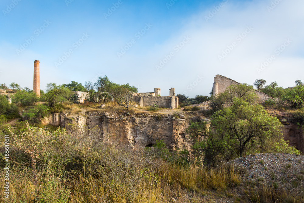 Pozos de Mineral miners town