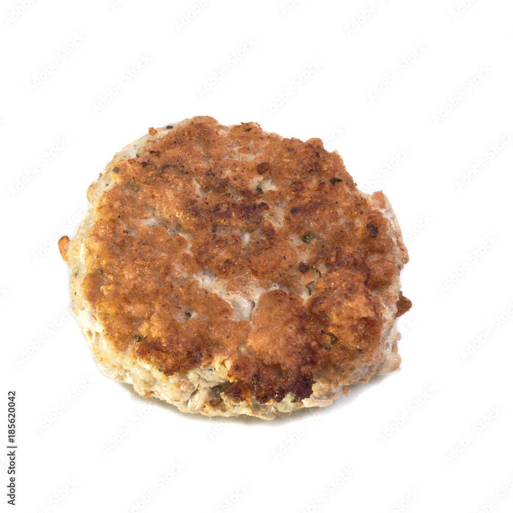 one small ready-made burger cutlet