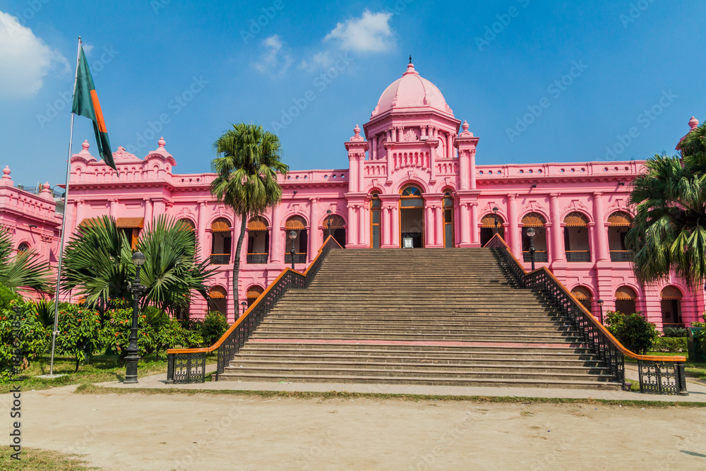 Ahsan Manzil, former residential palace of the Nawab of Dhaka, Bangladesh