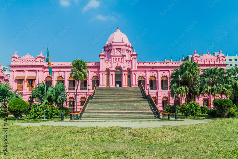 Ahsan Manzil, former residential palace of the Nawab of Dhaka, Bangladesh