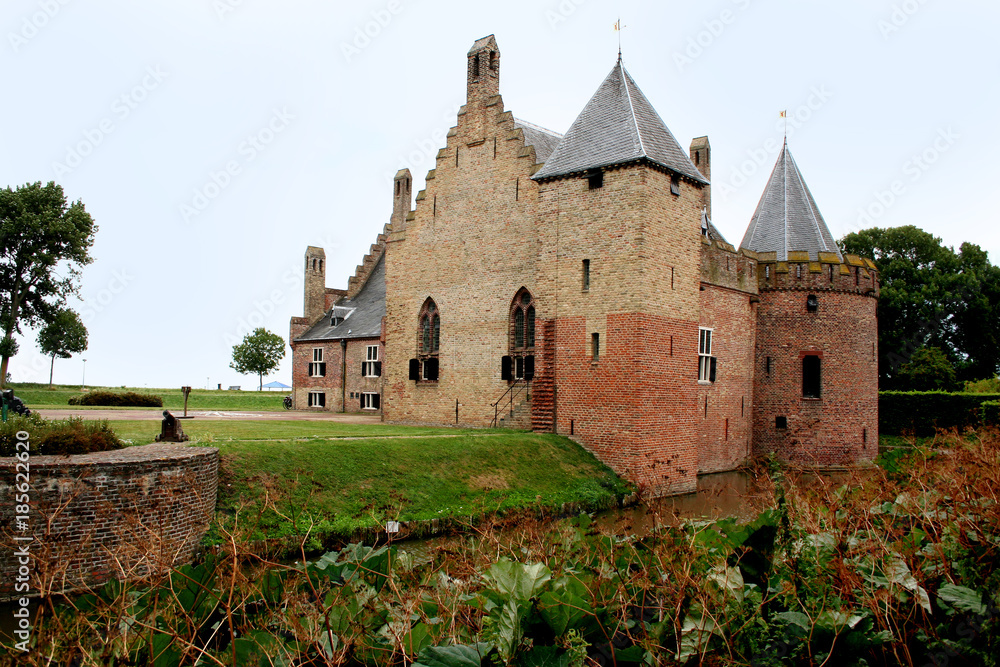 Radboud Castle is a castle on the east bank of the harbour in Medemblik.