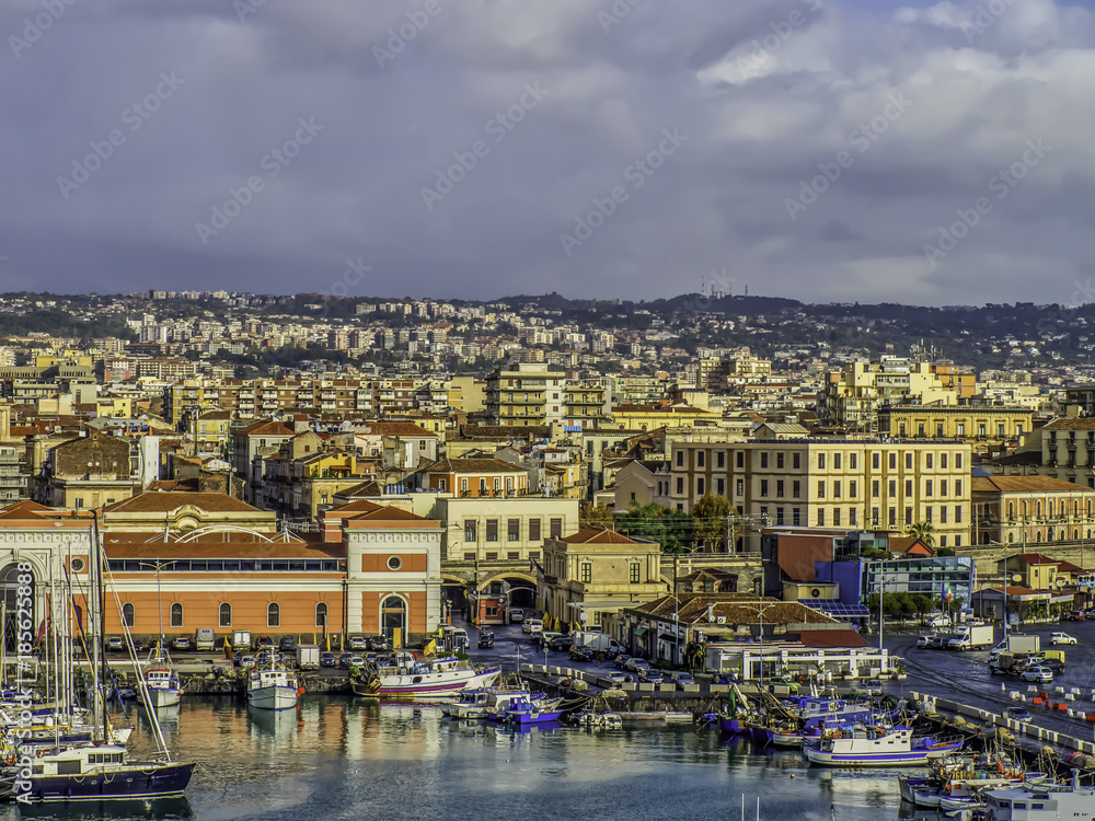 Harbour of Catania, Sicily
