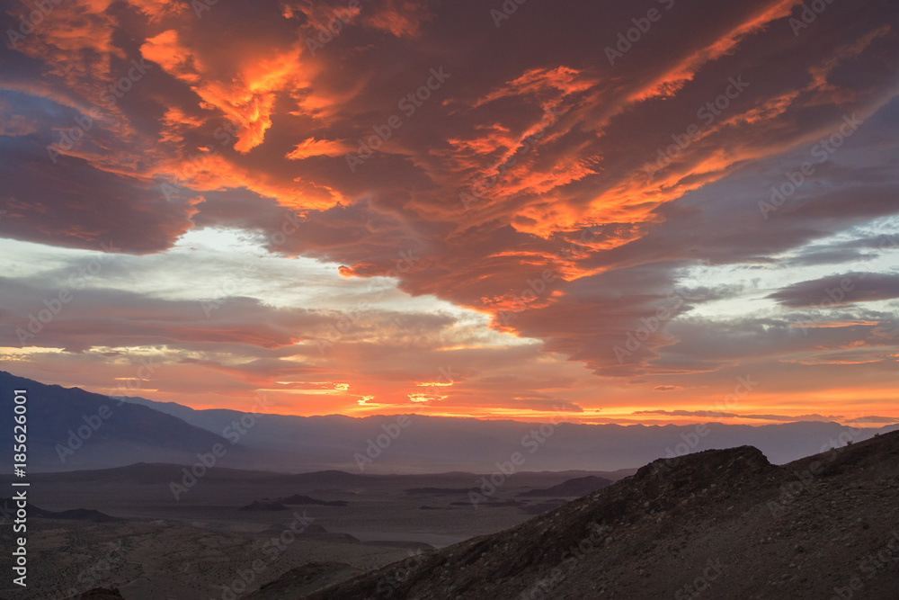 Fototapeta premium Death Valley Sunset