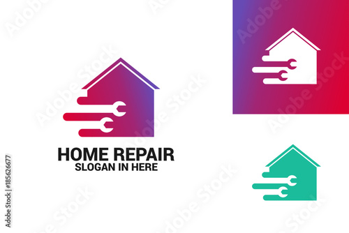 Home Repair Logo Template Design