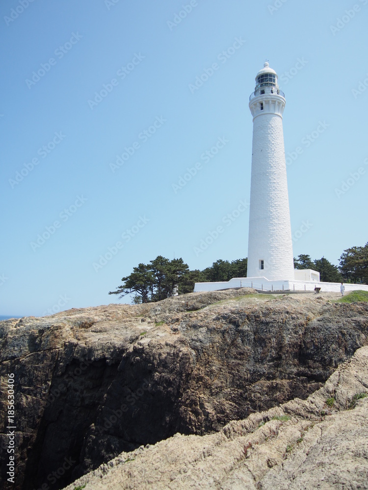 Fototapeta premium Izumo Hinomisaki Lighthouse in Shimane, Japan