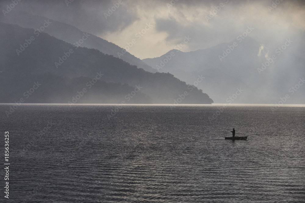 Lake Chuzenji in Nikko, Tochigi-ken, Japan