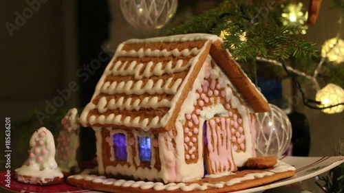 xmas gingerbread houses handmade