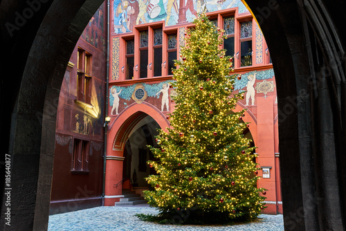 Obraz na płótnie Rathaus in Basel