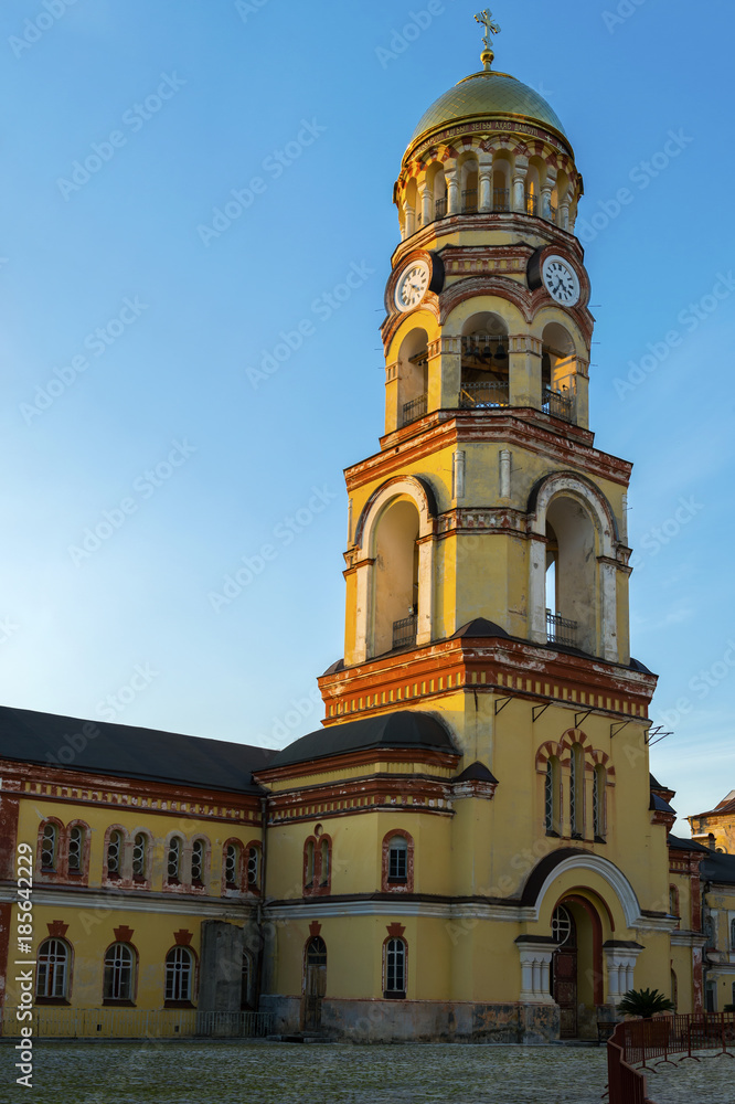 Fototapeta premium new Athos monastery, Abkhazia.