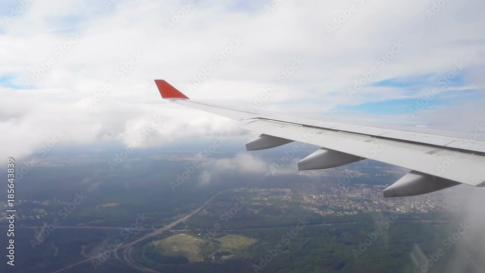 View from the airplane