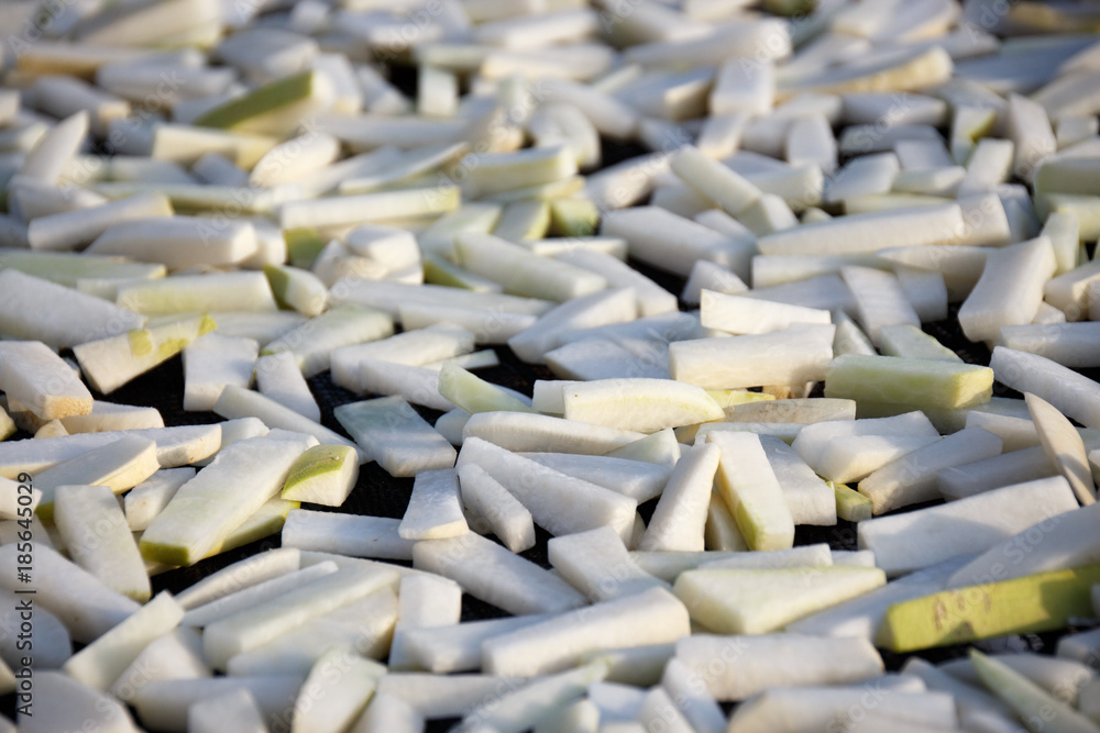 Obraz premium Dried daikon of korea food.