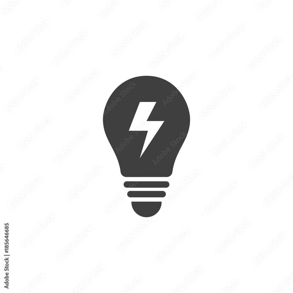 Bulb icon design Bulb icon design