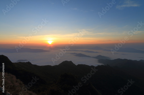 sunrise in Thailand
